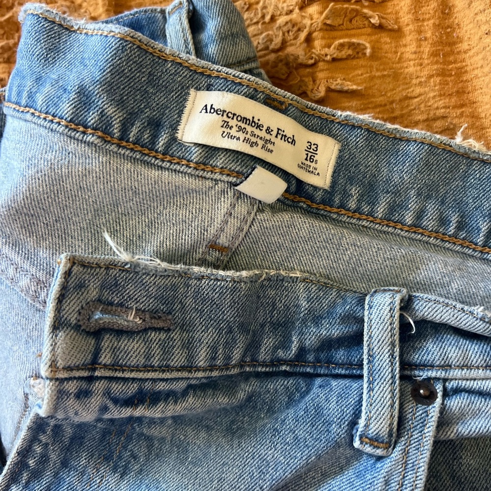 Abercrombie & Fitch Light Blue Denim Jeans
